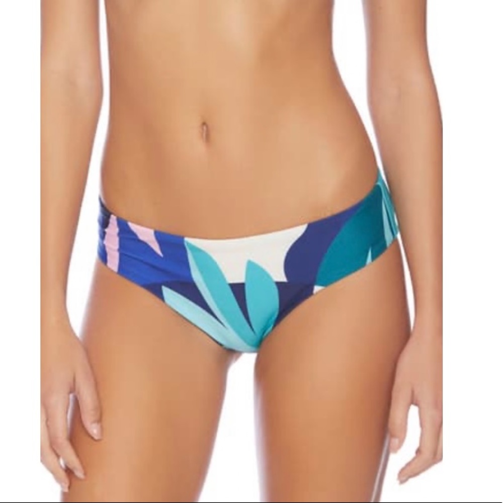Splendid Lovina Retro Bikini Bottom Tropical Blue